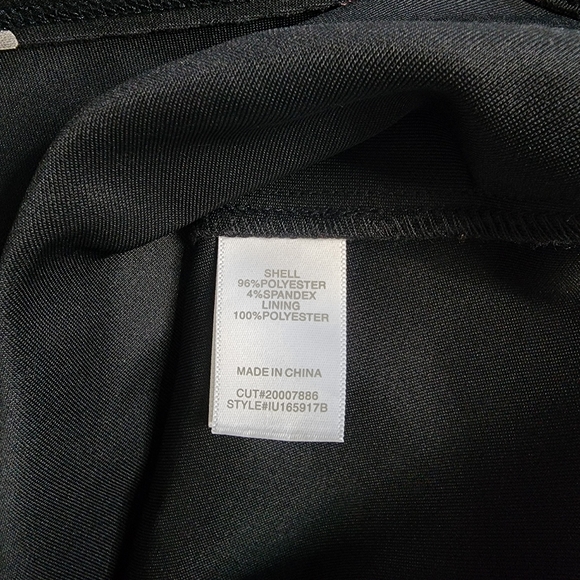 PREMIER AMOUR FLORAL OFF SHOULDER COCKTAIL DRESS Black/Burgundy/Silver S… - Picture 10 of 12